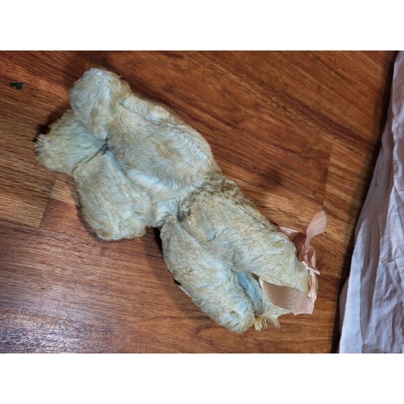 Vtge Blue Blond Dolli Gund Sani Foam Rubber Face Doll - Picture 6 of 6